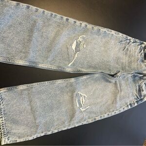 GAP Light Blue Distressed Kids Jeans
